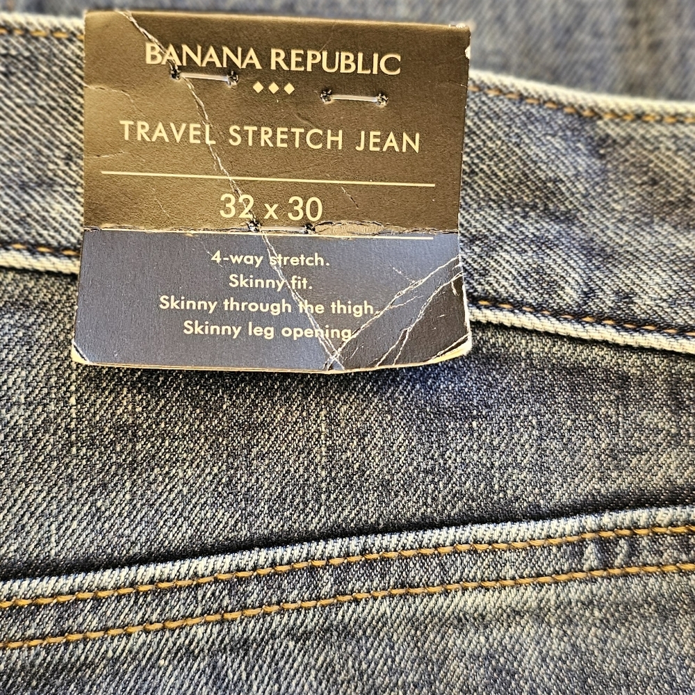 Mens skinny travel jeans